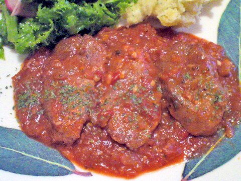 圧力鍋でとろ～り★豚ブロック肉の赤ワイン煮